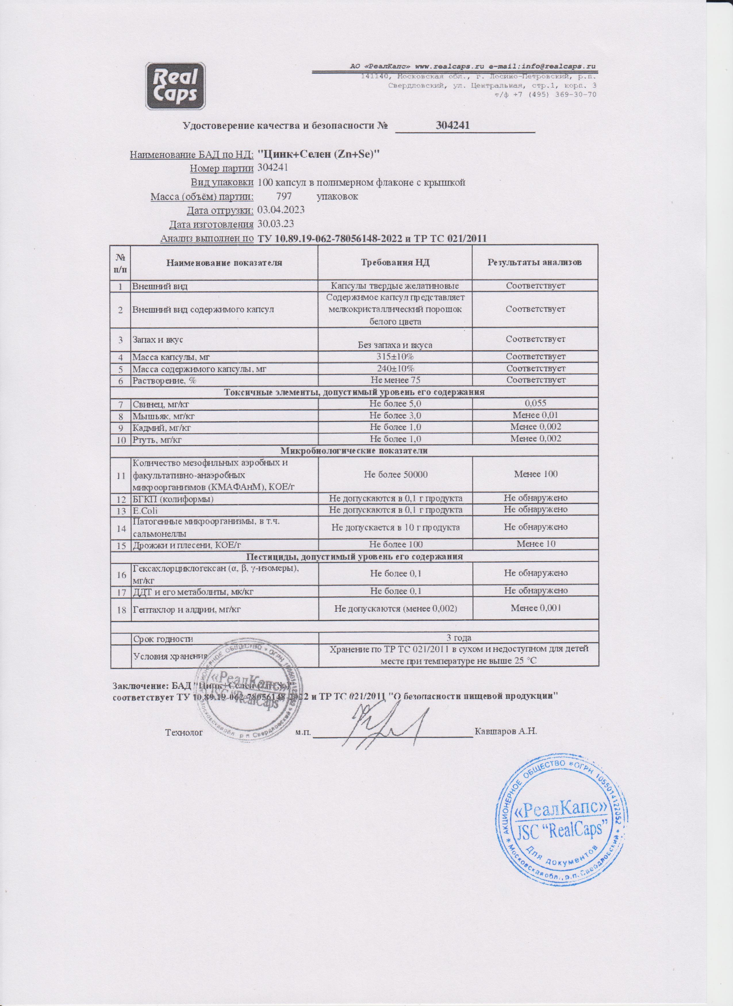 Паспорт №032023